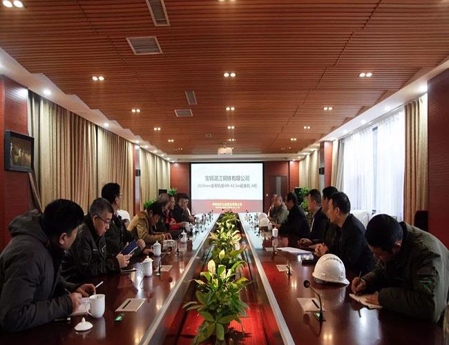 Baosteel הקבוצה עורכת בדיקה על מנופים של פרוייקט יחידה rewinding כי החברה שלנו יש build611153008.jpg Baosteel Group conducts A check on the cranes of rewinding unit project that our company has built611153008.jpg