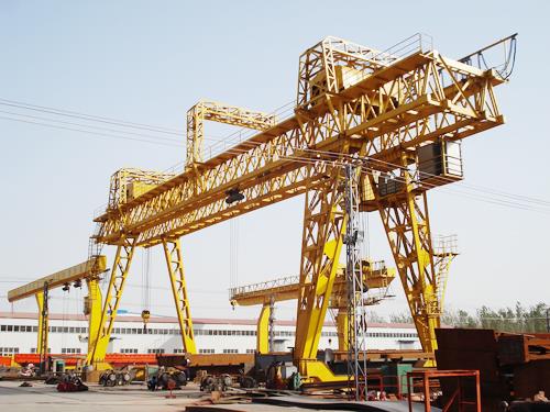 איכות טובה Trussed מסגרת Movable נסיעה פעמיים Girry Gantry מנוף בדרום אפריקה