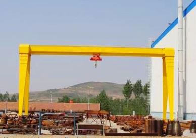 MH אור חובה 6 טון יחיד Girder Gantry מנוף