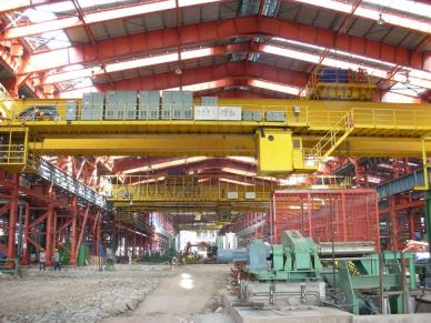 QD חשמלי 25 טון נסיעה פעמיים גשר קריין